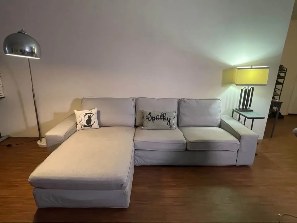 IKEA KIVIK 3-Seat Sofa + Chaise image indicator(2)