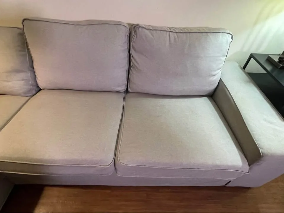 IKEA KIVIK 3-Seat Sofa + Chaise image indicator(8)