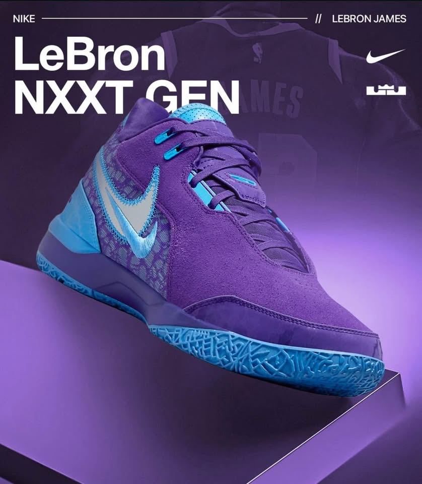 Nike LeBron Gen AMPD Purple 10 Men 11.5 Women Basketball Shoes - photo 2