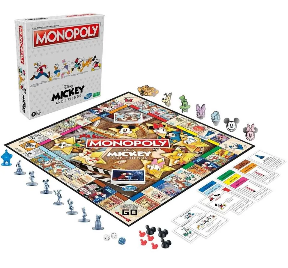 Hasbro Gaming Monopoly: Disney Mickey and Friends image indicator(4)