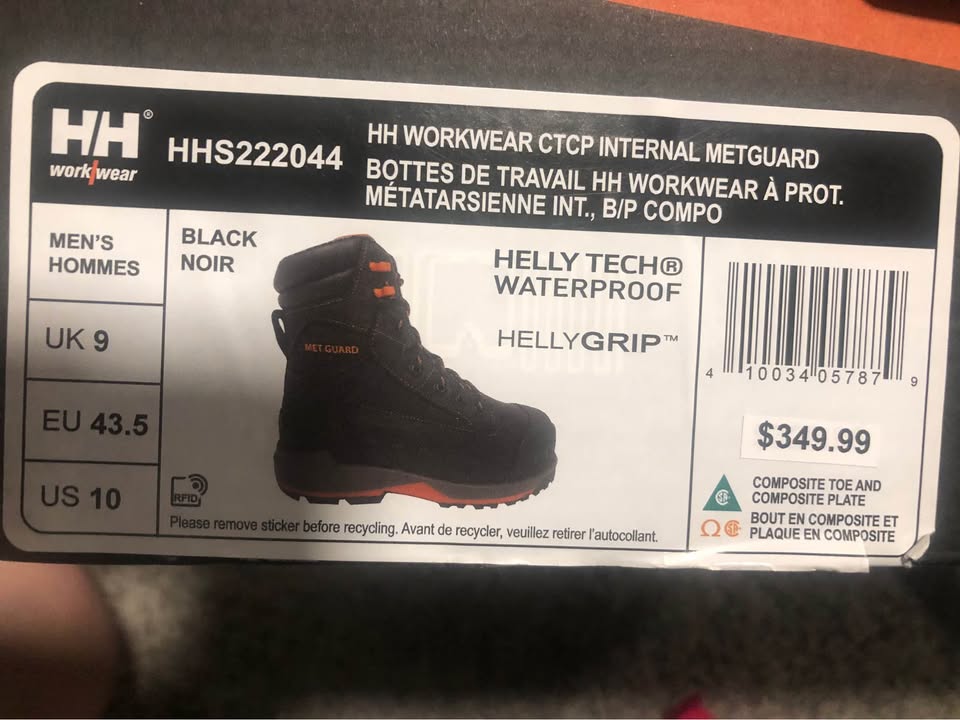 Helly Hansen Work Boots Size 10 - photo 3