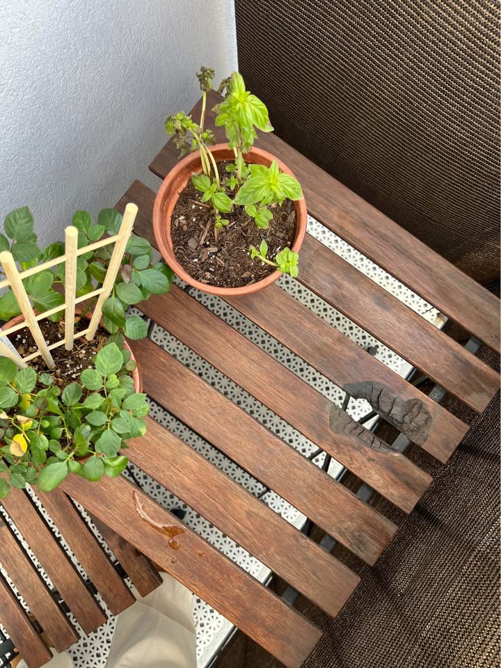 Patio / balcony table and chair set - photo 4