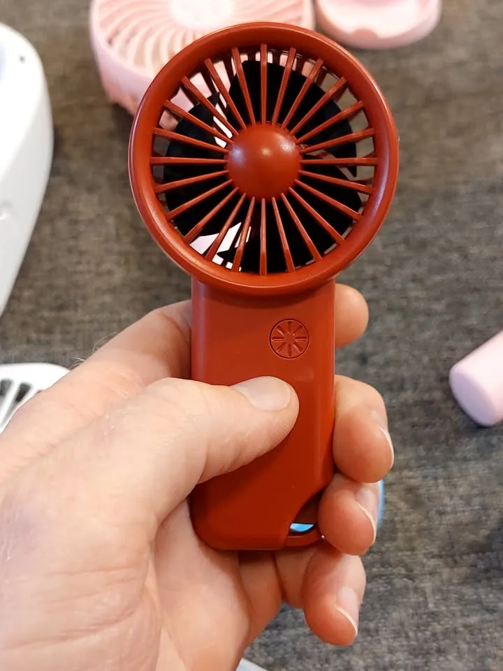 Portable Handheld Fans image indicator(3)