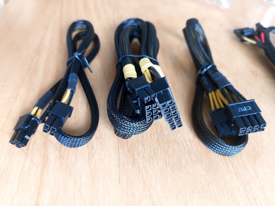Sleeved Power Cables for Modular PC Power Supply - photo 4