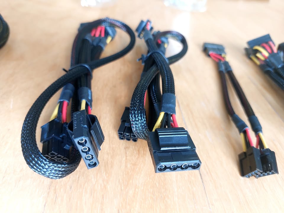 Sleeved Power Cables for Modular PC Power Supply - photo 5