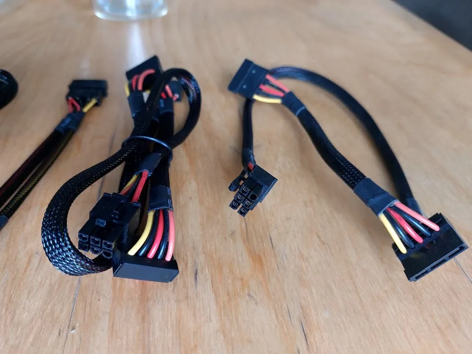 Sleeved Power Cables for Modular PC Power Supply image indicator(6)