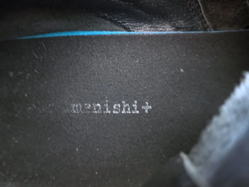 Yuko Imanishi+ Black Leather Boots (38 / W7.5) image indicator(6)