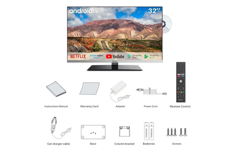 SYLVOX Smart RV TV, 32 inch image indicator(3)