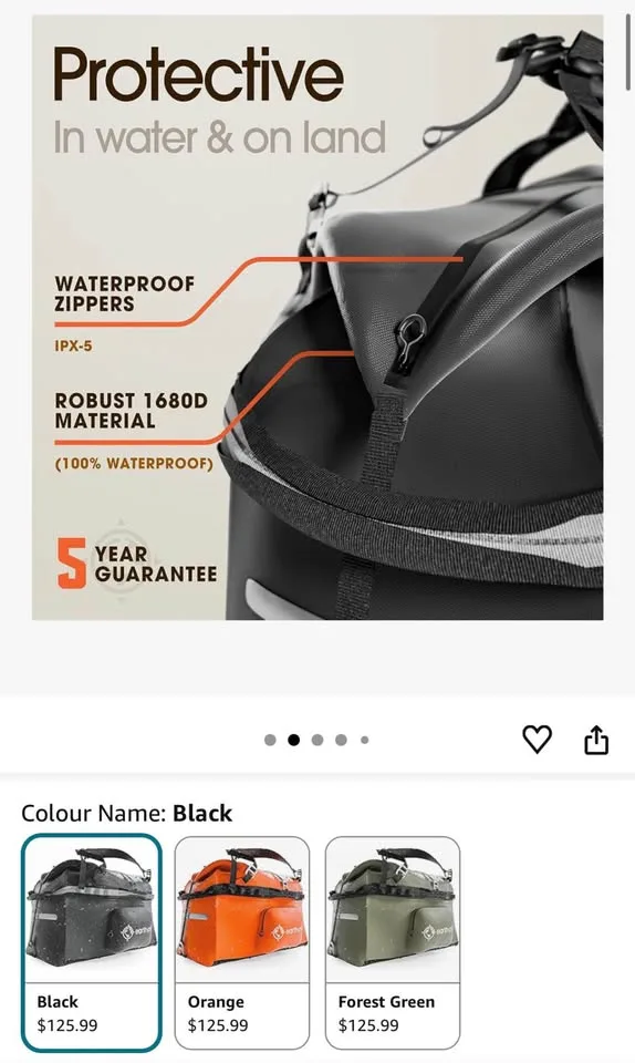 Earth Pak Waterproof Duffel Bag image indicator(2)