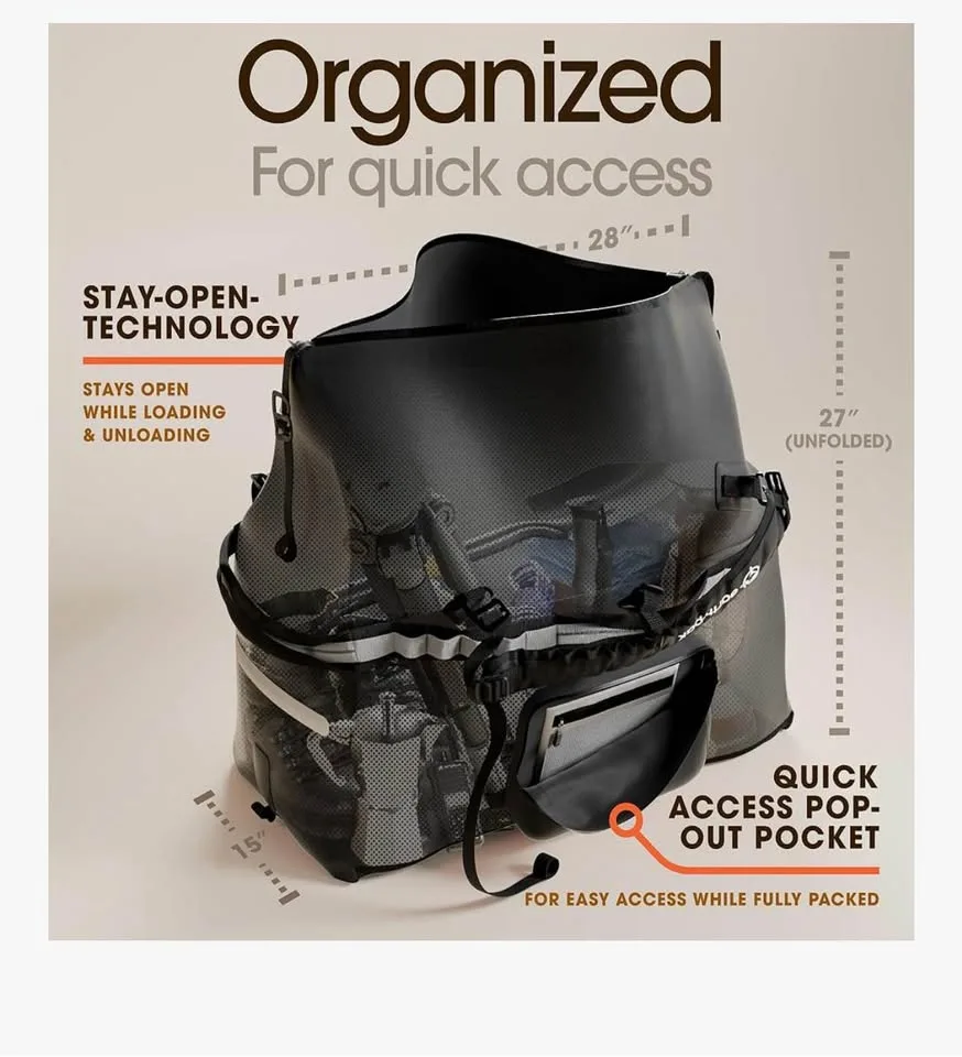 Earth Pak Waterproof Duffel Bag image indicator(3)