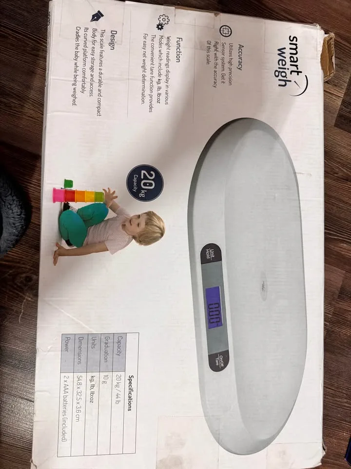 Smart Weigh Comfort Baby Scale image indicator(3)