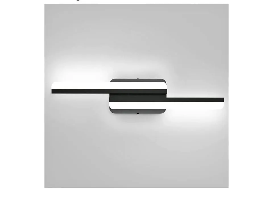 Ralbay LED Black Vanity Light 24inch