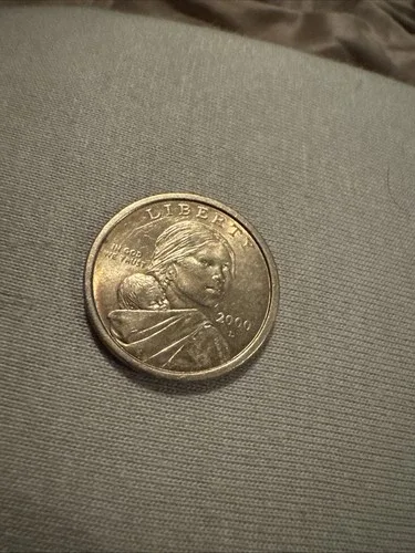 Sacagawea dollar 2000 D.  precision double struck.