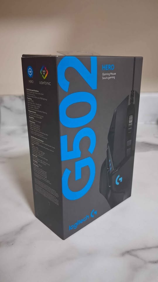 Logitech G502 HERO – Brand New Sealed – Retail $75+tax - photo 2
