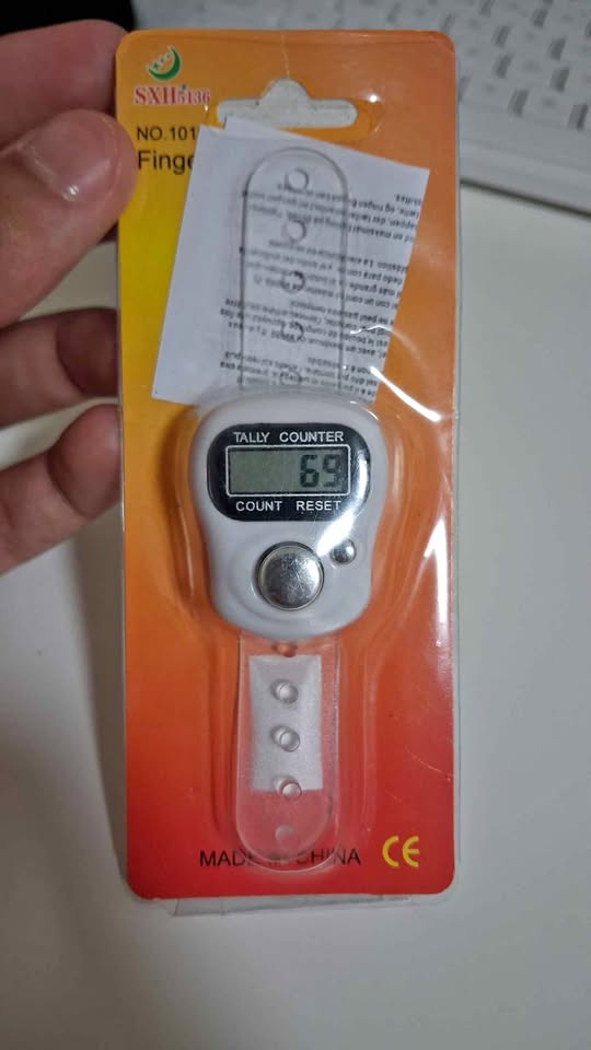 Digital Finger Tally Counter – Brand New
