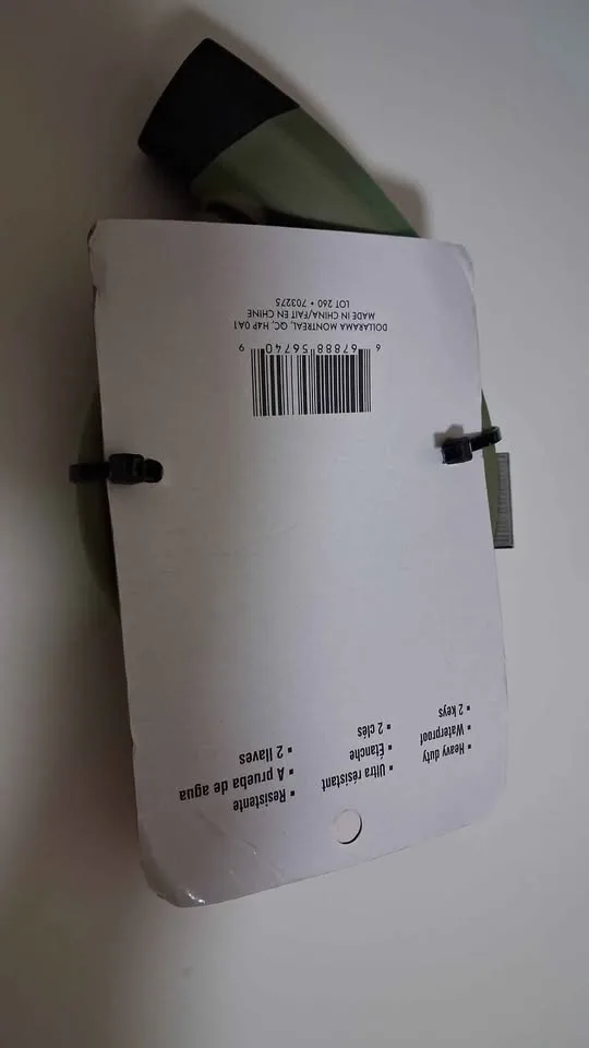 Heavy-Duty Bicycle Lock (150cm) with 2 Keys – Military Green 🔒 image indicator(4)