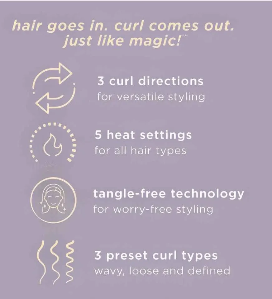 CONAIR Infinity Hair Curler image indicator(3)