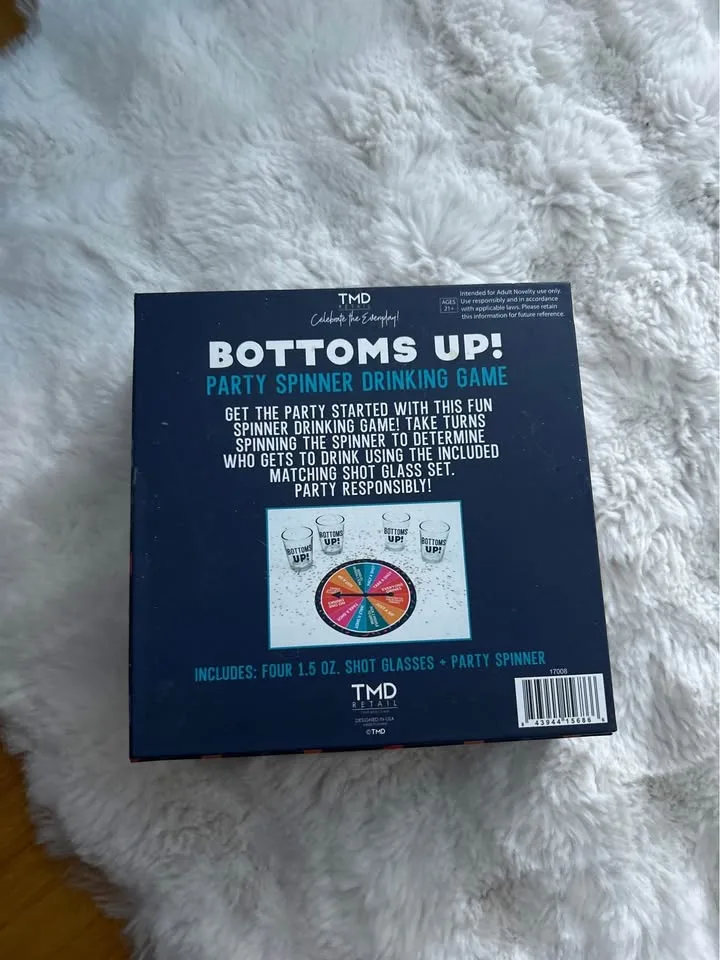 Bottoms Up Drinking Spinner Game image indicator(2)