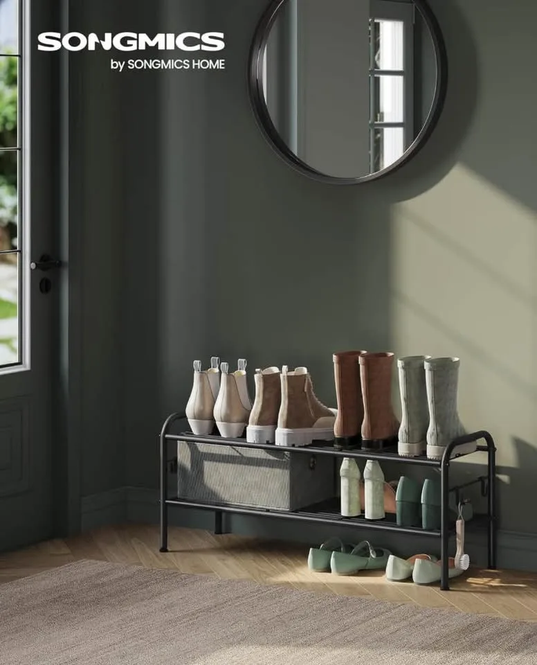 SONGMICS 2-Tier Shoe Rack - Brand New image indicator(4)