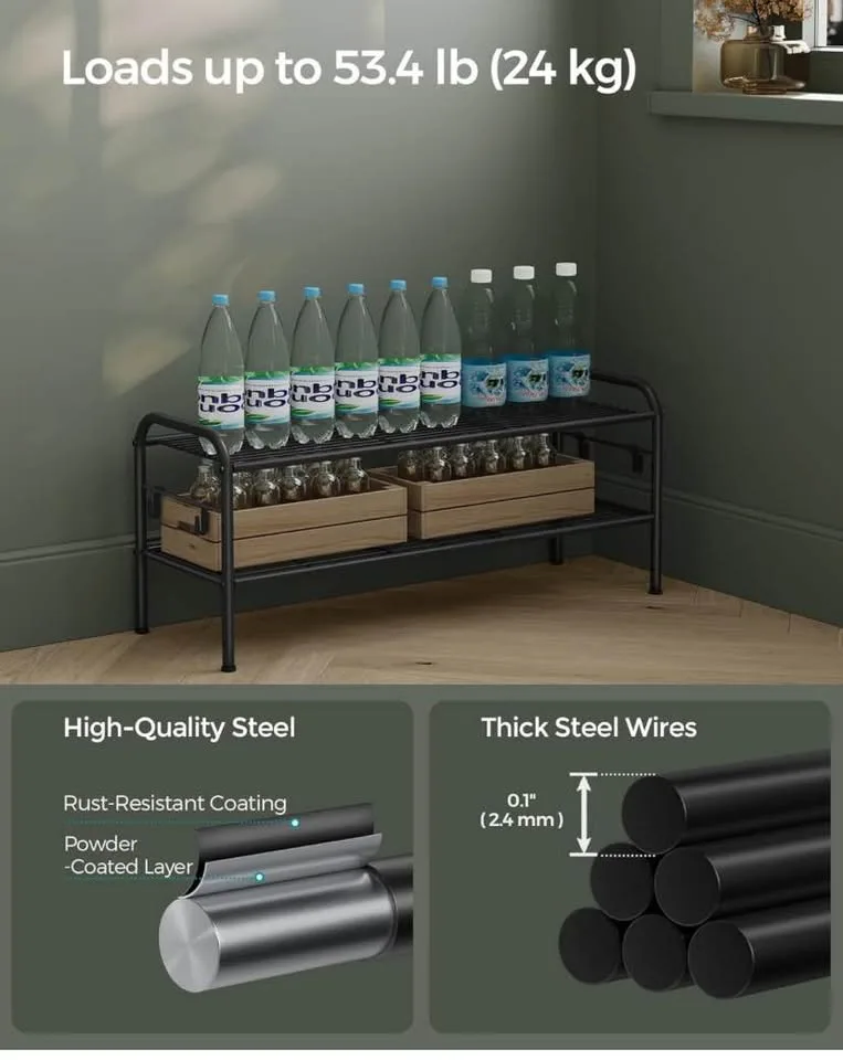 SONGMICS 2-Tier Shoe Rack - Brand New image indicator(7)