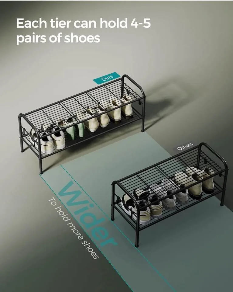 SONGMICS 2-Tier Shoe Rack - Brand New image indicator(8)