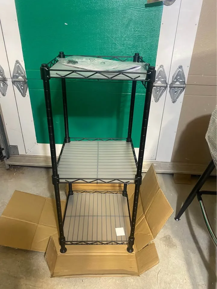 SONGMICS 3-Tier Bathroom Shelf image indicator(2)