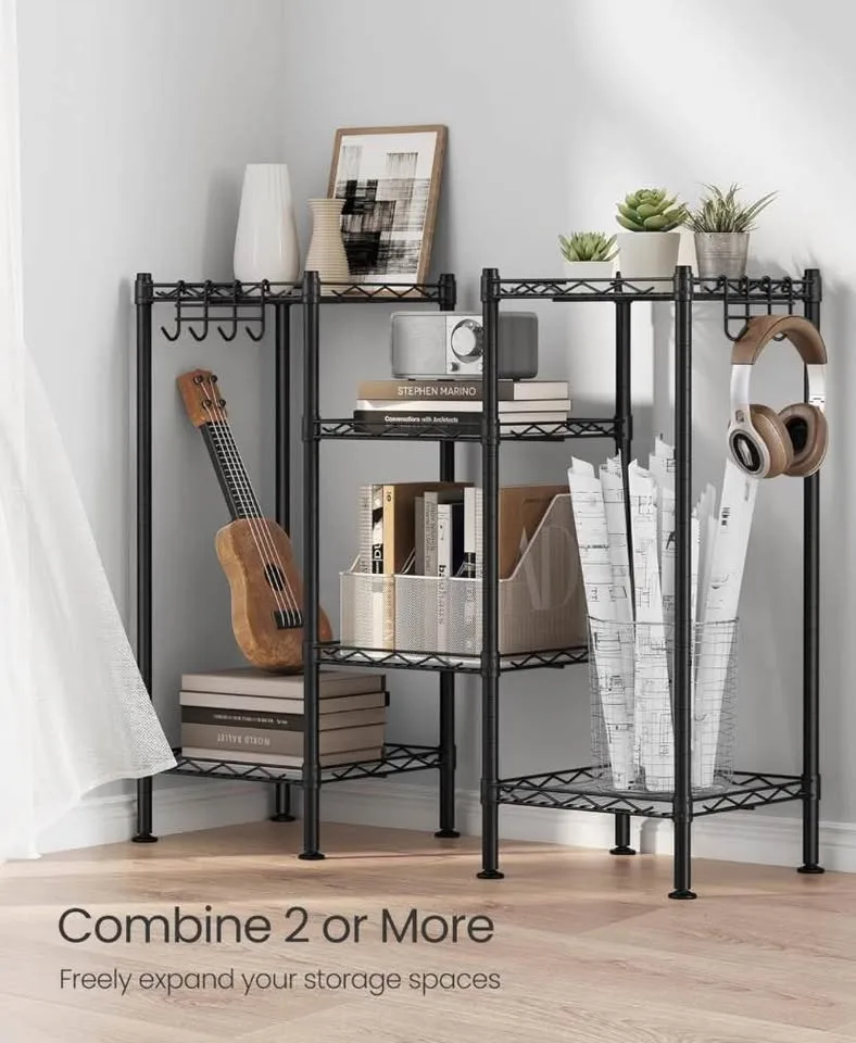 SONGMICS 3-Tier Bathroom Shelf image indicator(9)
