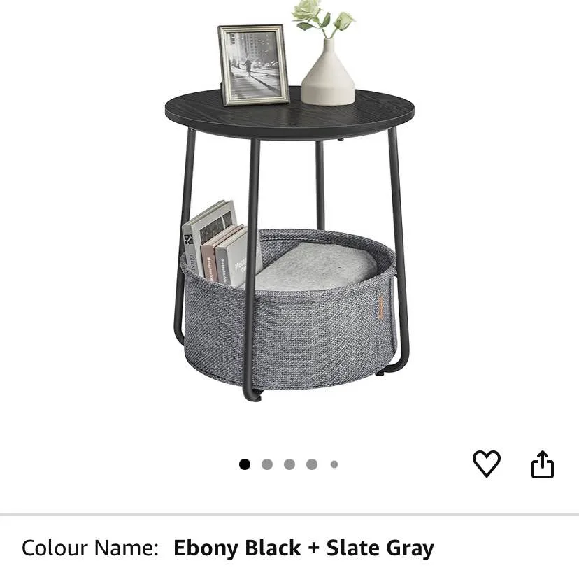 ✨ VASAGLE LILEA Small Round Side Table ✨ image indicator(5)