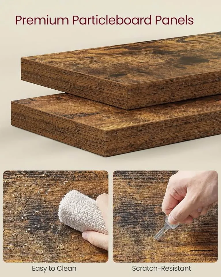 ✨ VASAGLE 5-Tier Corner Wall Shelf ✨ Brand New image indicator(3)