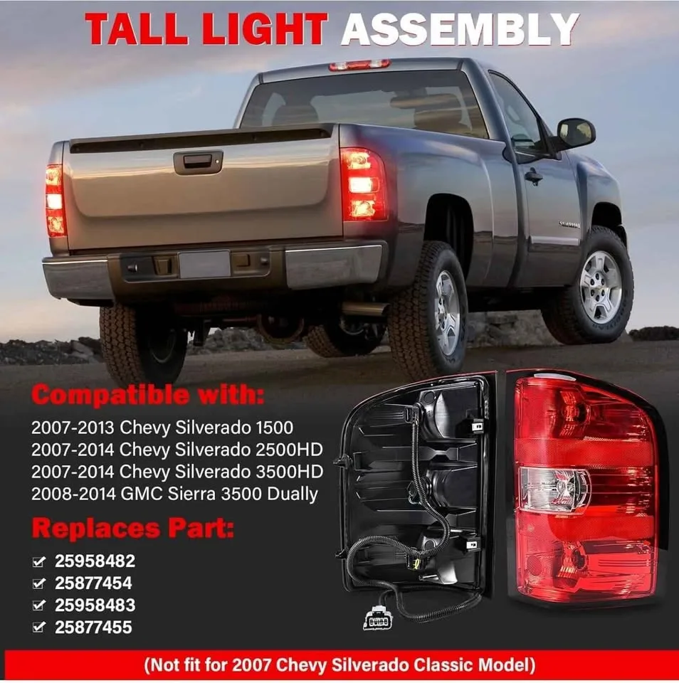 Chevy Silverado & GMC Sierra Taillights image indicator(4)