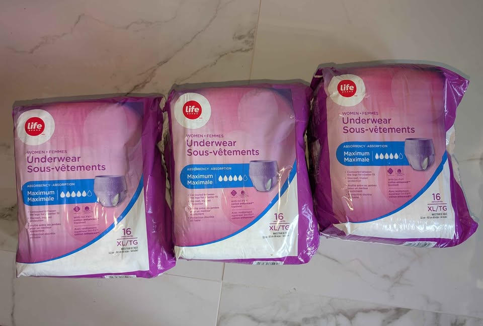 Life Brand Women's Protective Underwear - XL 16 Pack - photo 2
