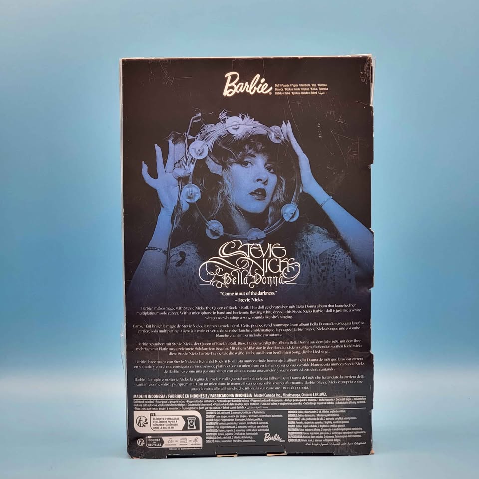 🥳FACTORY SEALED🤩 Stevie Nicks Barbie Bella Donna - photo 3