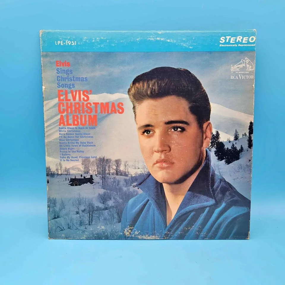 RCA Victor ELVIS' CHRISTMAS ALBUM 12 inch