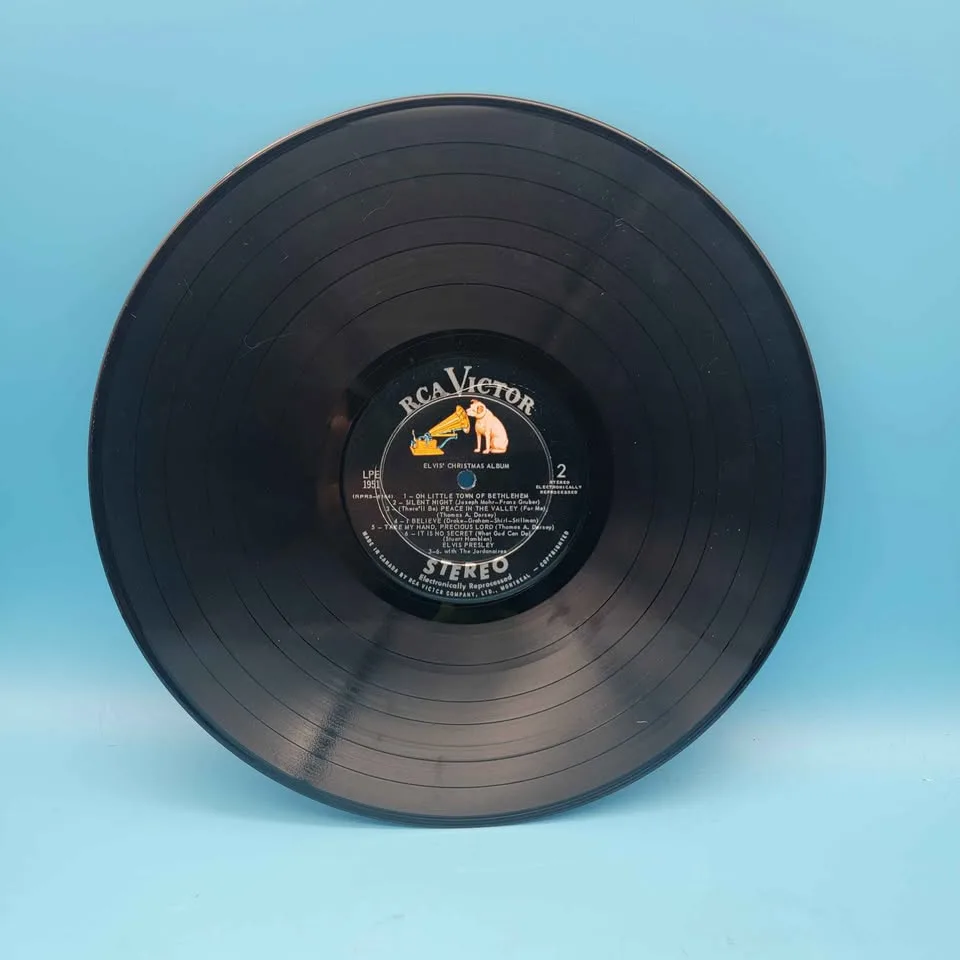 RCA Victor ELVIS' CHRISTMAS ALBUM 12 inch image indicator(4)