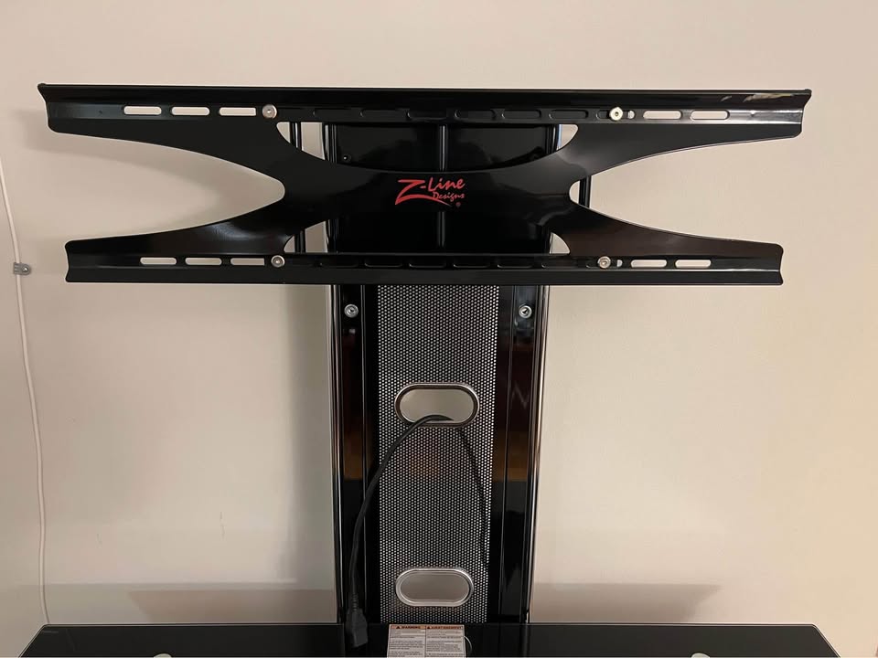 Glass TV Stand with mount - photo 2
