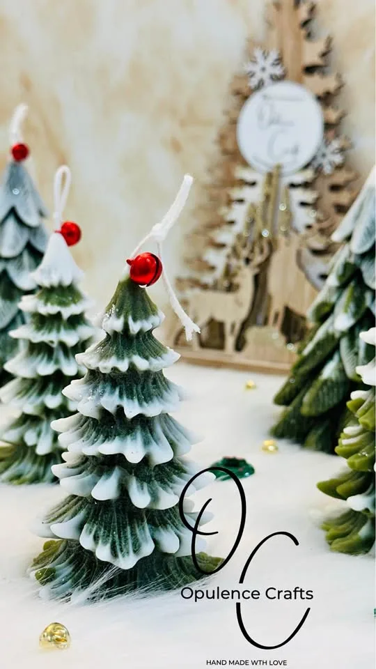 Christmas Tree Candle