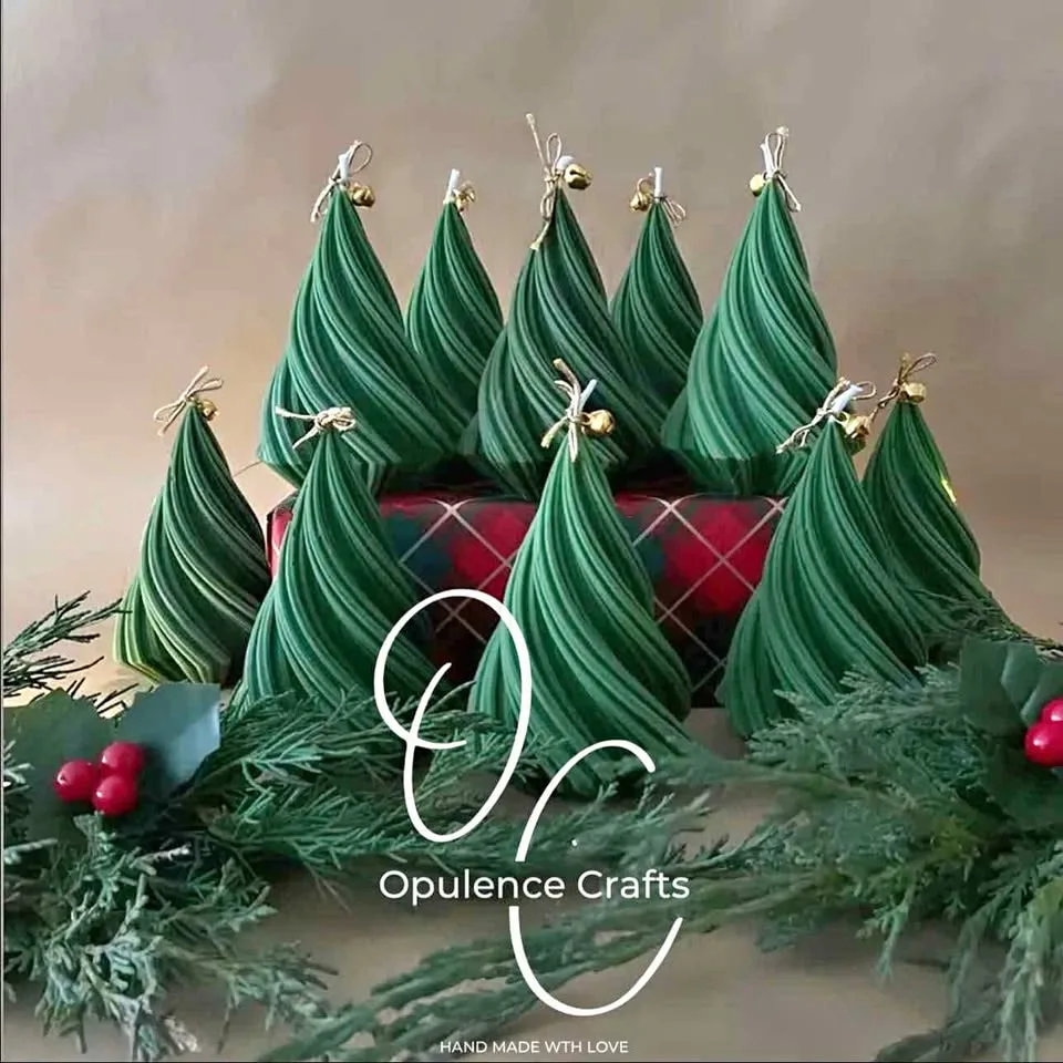 Christmas Candles for Gifts, Favor & Home Decor