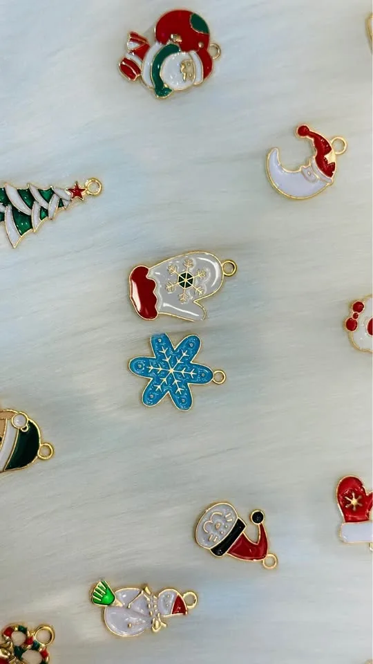Christmas Charms for Jewellery, Gift & Secret Santa image indicator(10)