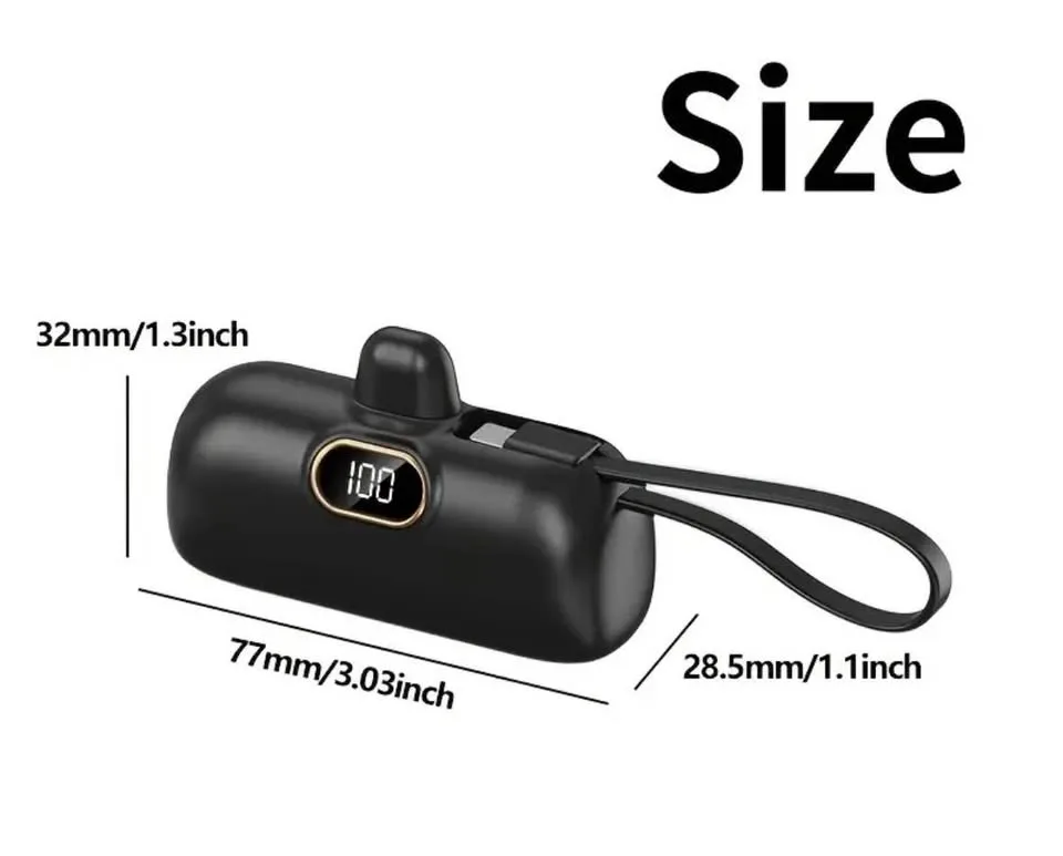 5000mAh Power bank image indicator(2)