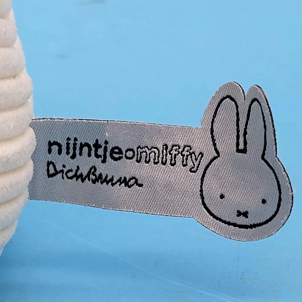 🥳VGC🤩 Bon Ton Toys MIFFY 9 inch Plush Corduroy White image indicator(7)