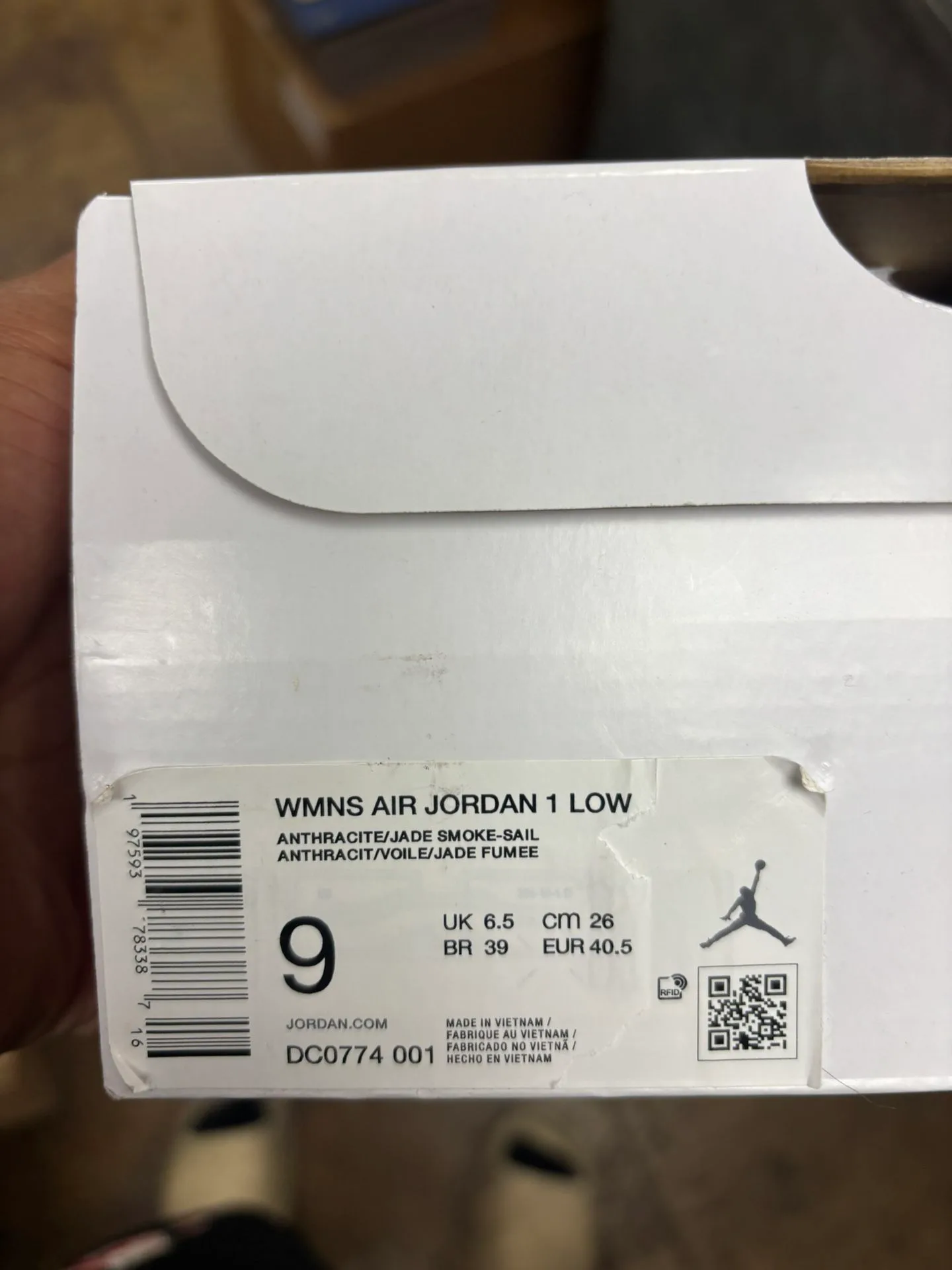 Air Jordan 1 Low Jade Smoke image indicator(6)