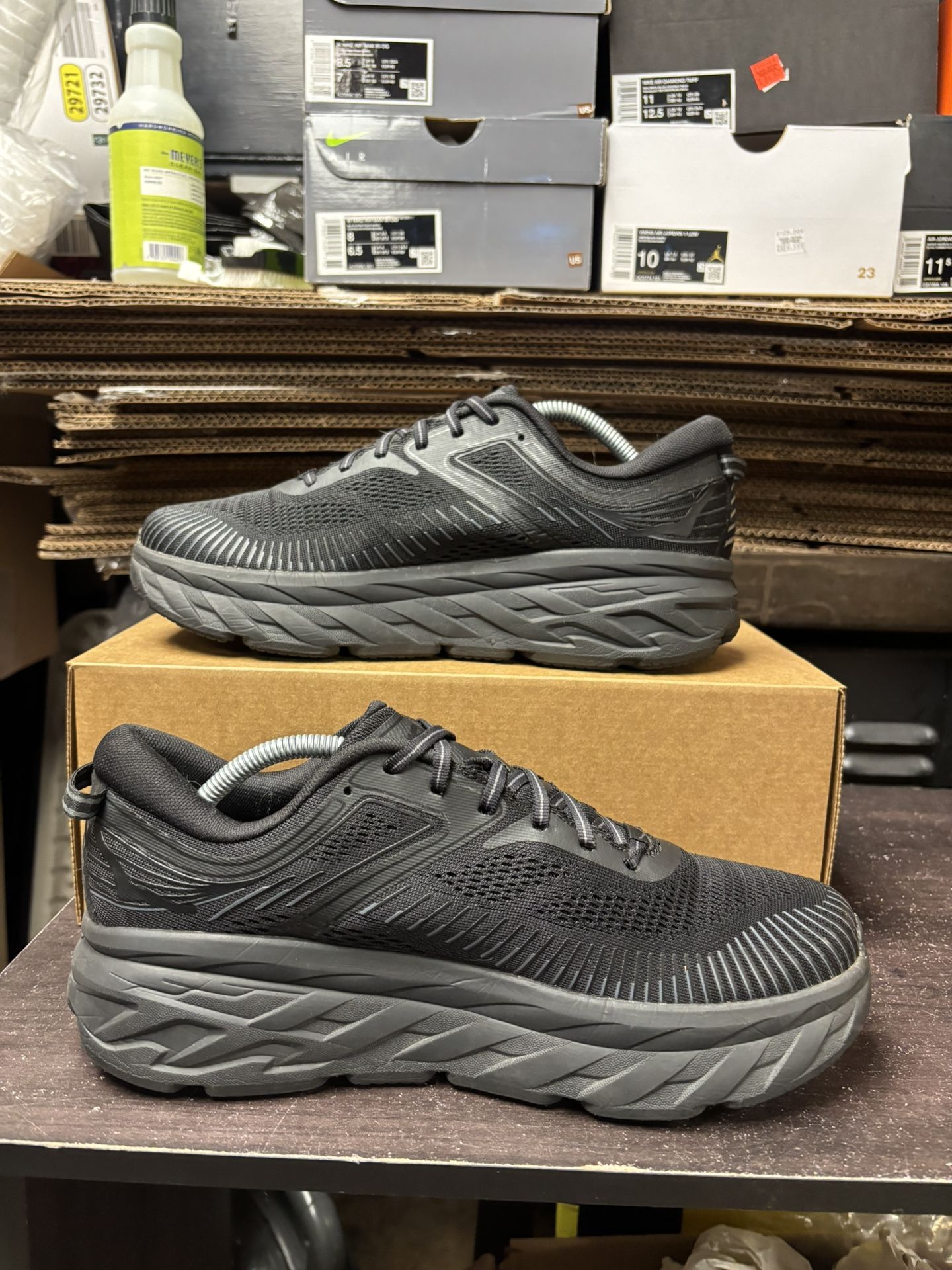 All Black Hoka One - photo 5
