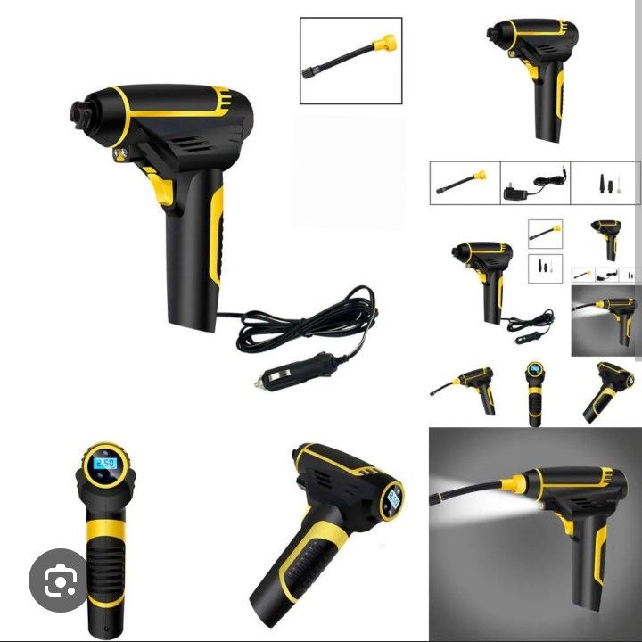 Tire Inflator Air Compressor Cordless Car Tire Pump - photo 4