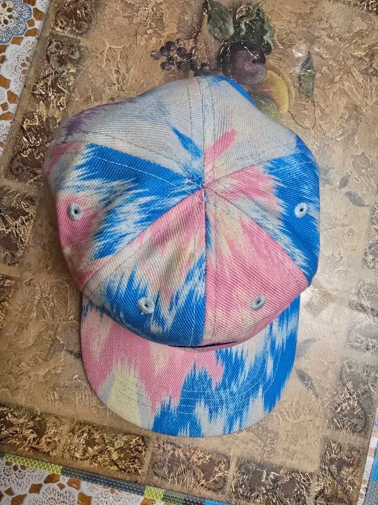 Nike Infant Printed Curved Brim Cap Pink n Blue image indicator(7)