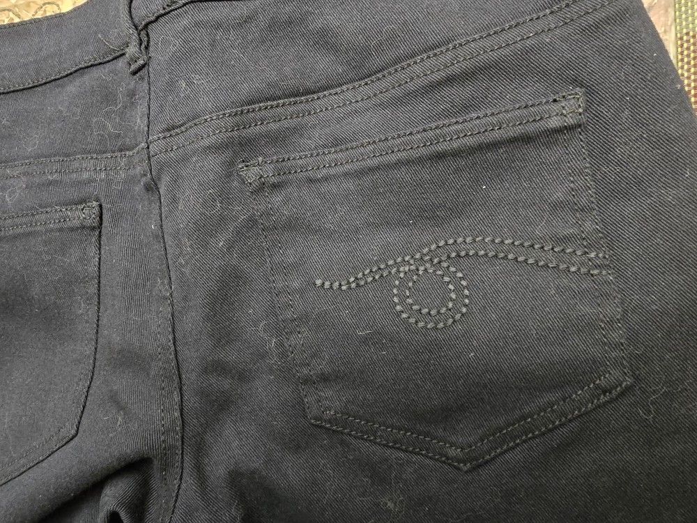 Venus Ladies Sequined Black Stretch Ankle Pants US Sz 4 - photo 4