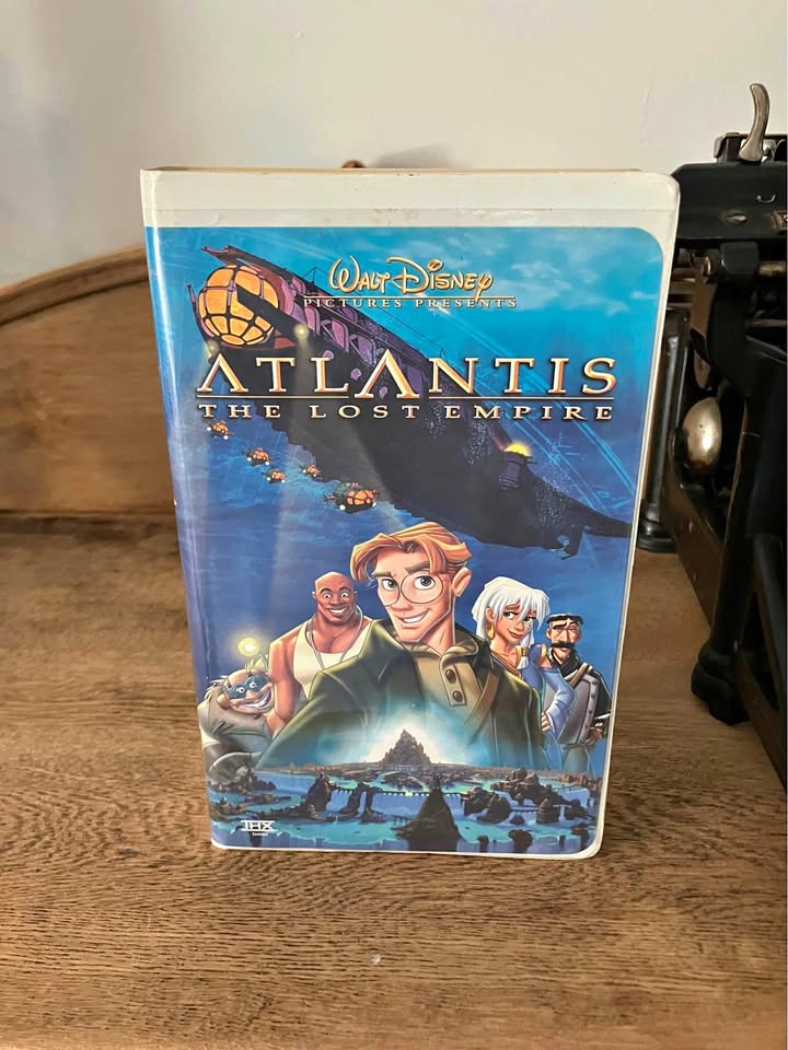 Atlantis: The Lost Empire VHS Disney