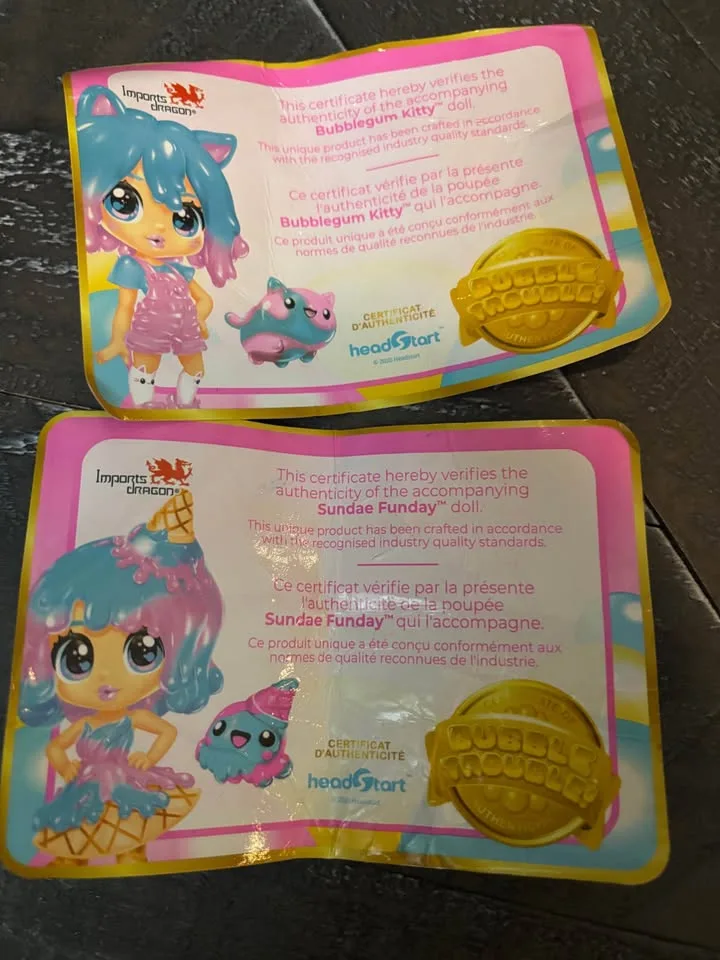 Bubble Trouble Dolls: Bubblegum Kitty & Sundae Funday image indicator(2)