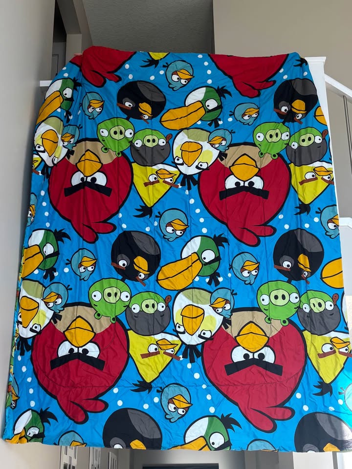 Angry Birds twin bedding/bedroom set - photo 4