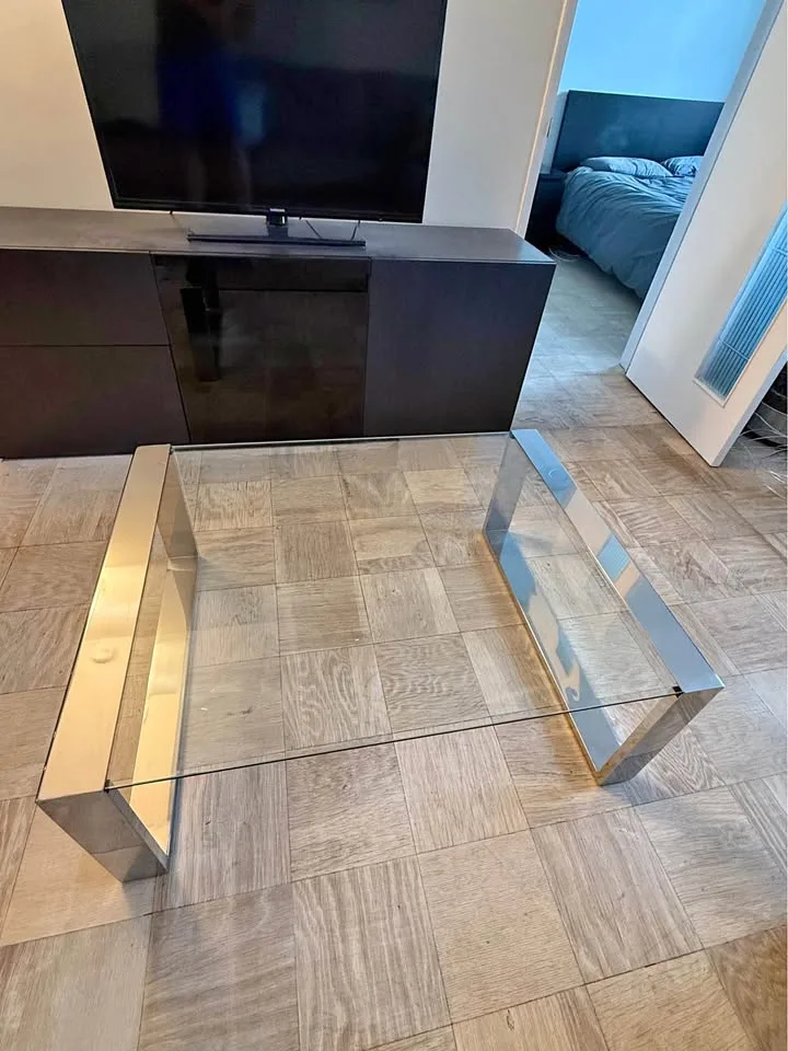 Glass Modern Coffee Table