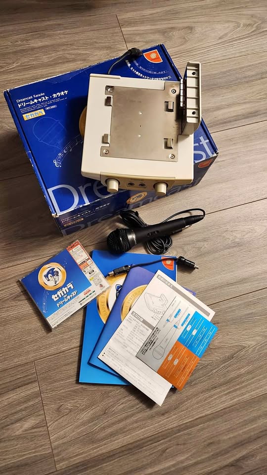 Sega Dreamcast Karaoke Segakara